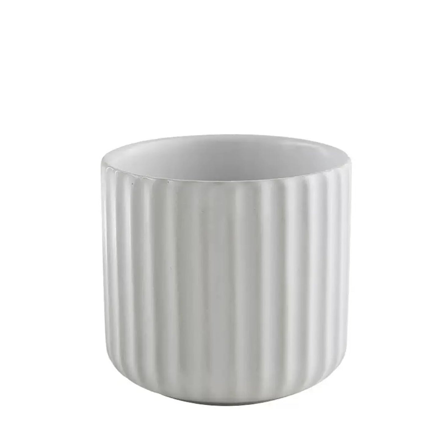 Vinitage Ceramic Mug, Japanese Tea Cup 6oz Striped Cup No Handle Drinking Cup for Latte Milk Water Beverage Juice Microwave and Dishwasher Safe, Kiln Transformation Cup (Brown)
