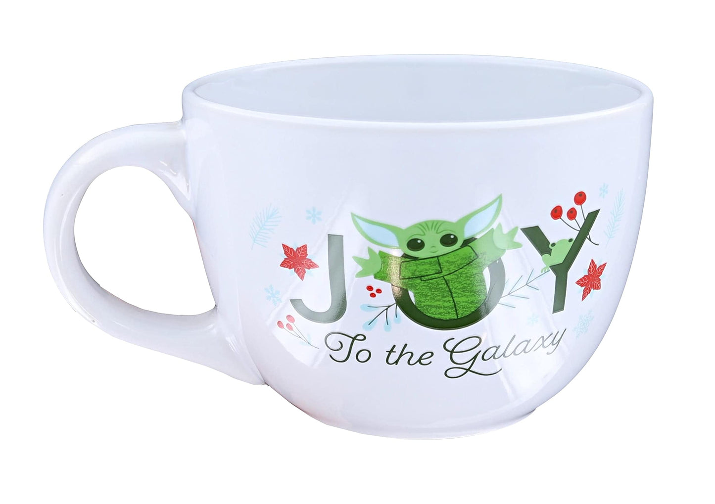 Silver Buffalo Star Wars The Mandalorian The Child Stands Ceramic Coffee Mug, 20-Ounces
