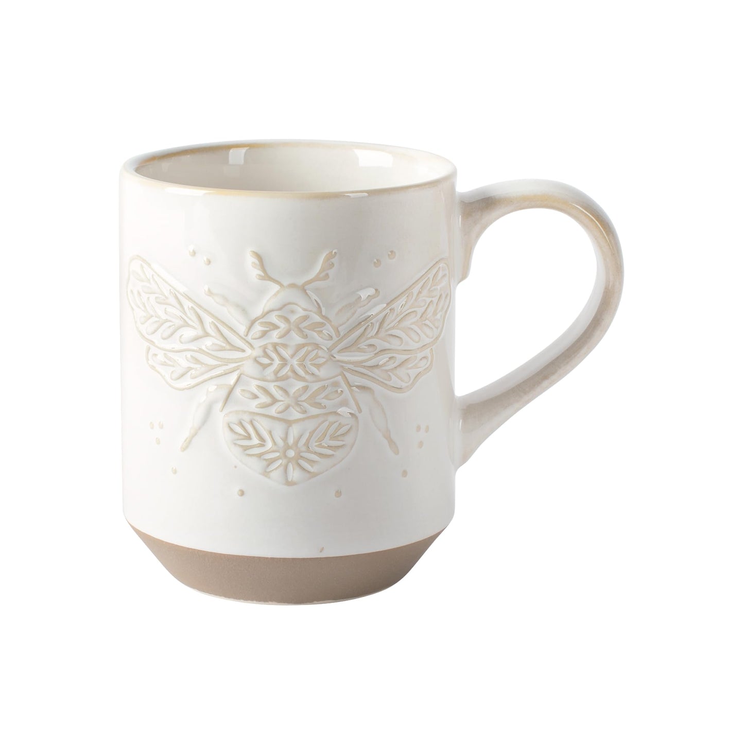 Fringe Studio New York Stoneware Mug, DRAGONFLY 3.25" DIA. X 4.25" H, 12 FL.OZ, Juliana Tipton Collection (429080)