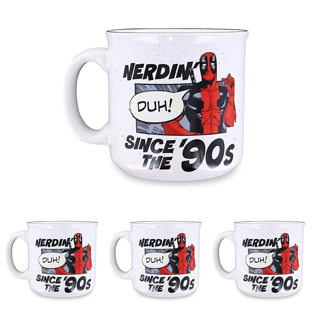 Silver Buffalo Marvel Spider-Man Face Jumbo Ceramic Coffee Mug, 20-Ounces, Red(Pack of 1)