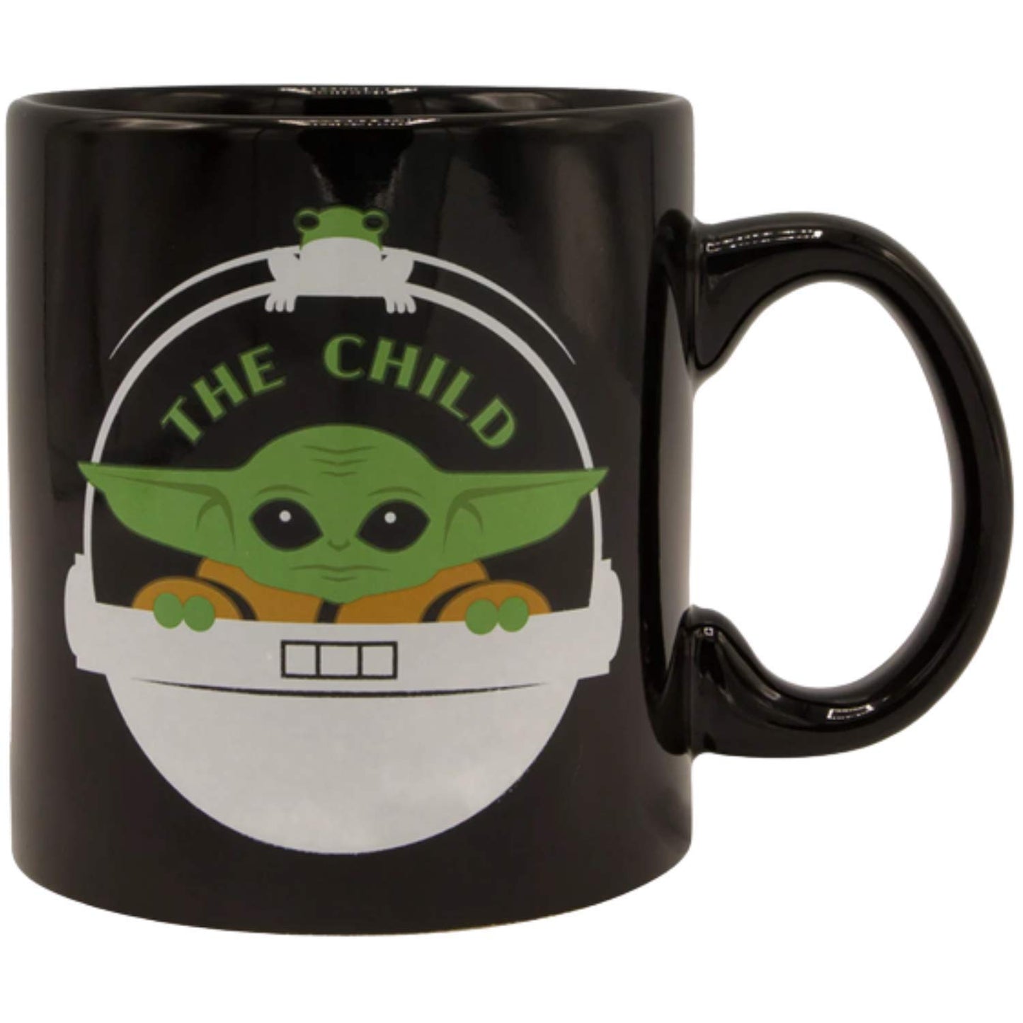 Silver Buffalo Star Wars The Mandalorian The Child Stands Ceramic Coffee Mug, 20-Ounces