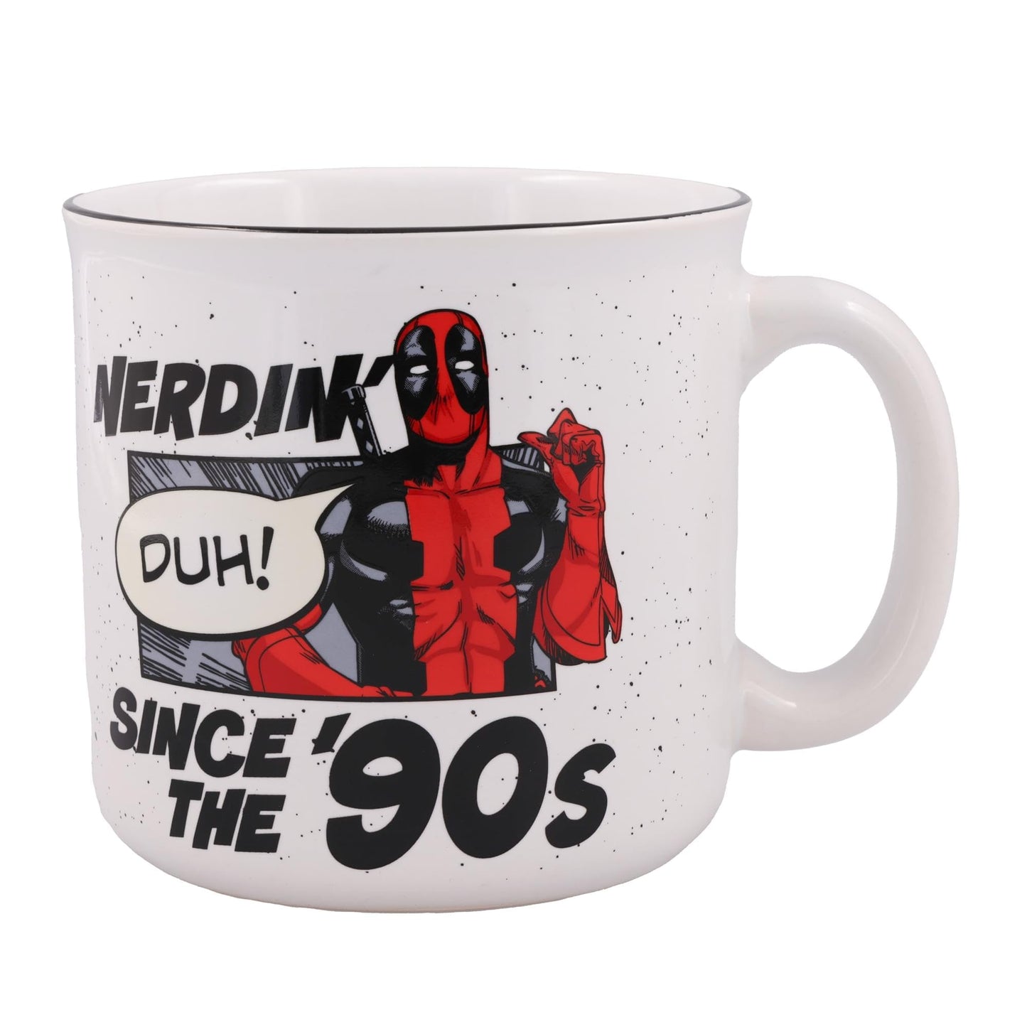 Silver Buffalo Marvel Spider-Man Face Jumbo Ceramic Coffee Mug, 20-Ounces, Red(Pack of 1)