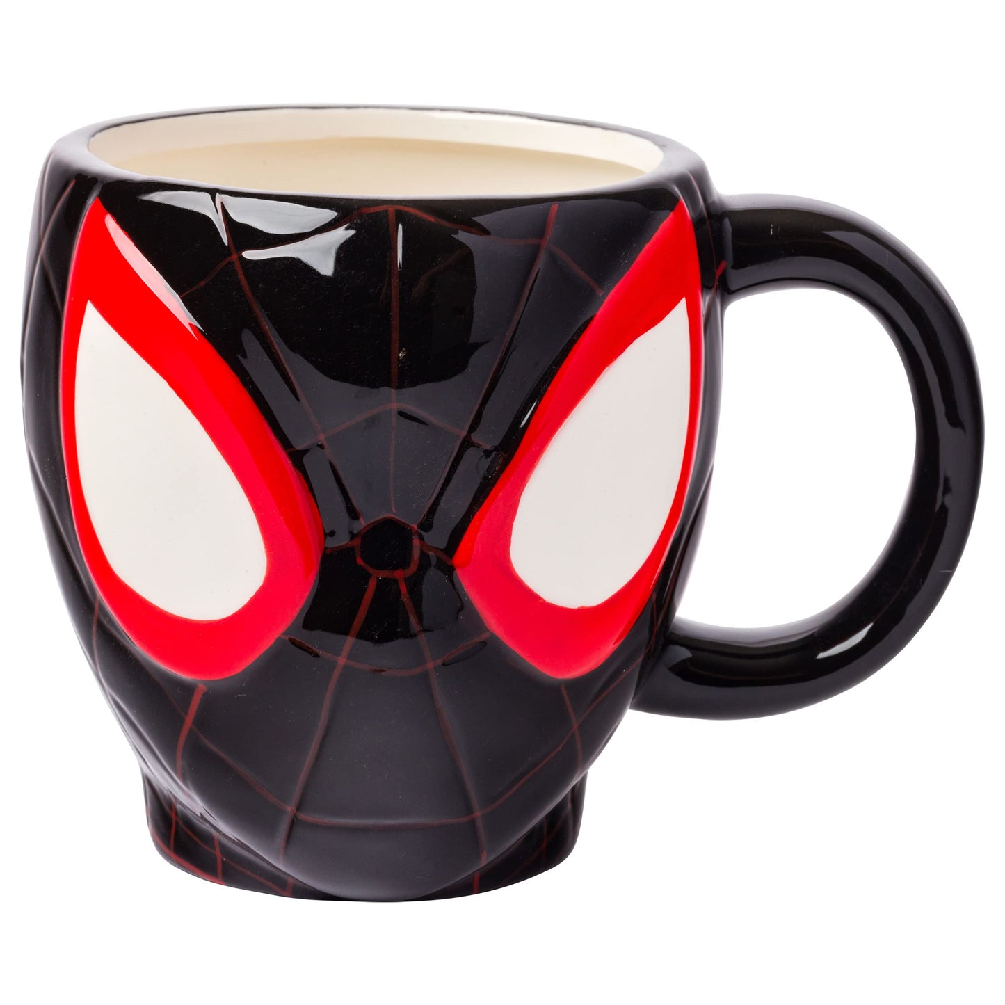 Silver Buffalo Marvel Spider-Man Face Jumbo Ceramic Coffee Mug, 20-Ounces, Red(Pack of 1)