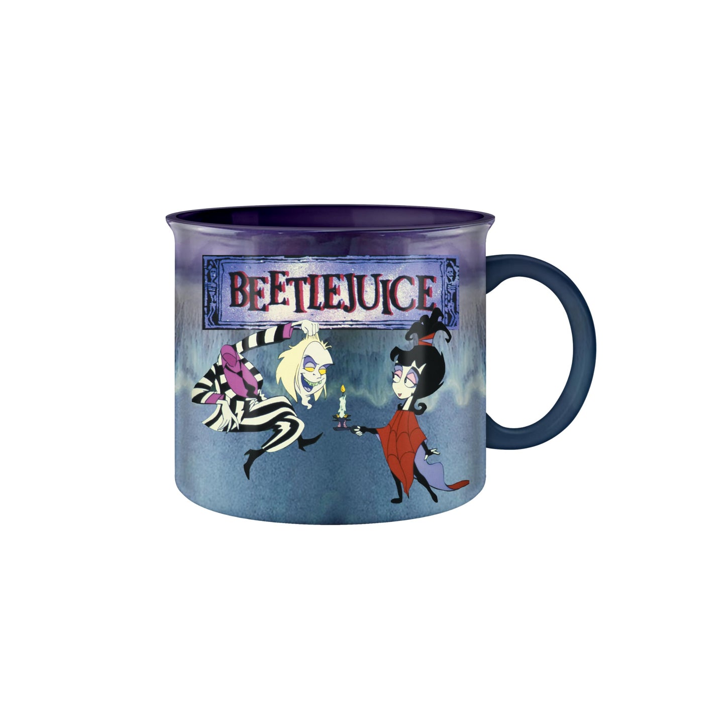 Silver Buffalo Gilmore Girls High Gloss Ceramic Camper Mug Featuring Luke's Diner Logo, 20 Ounces