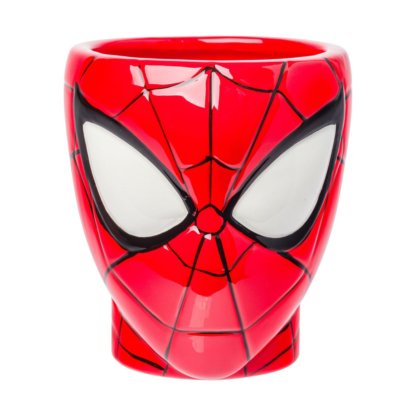 Silver Buffalo Marvel Spider-Man Face Jumbo Ceramic Coffee Mug, 20-Ounces, Red(Pack of 1)