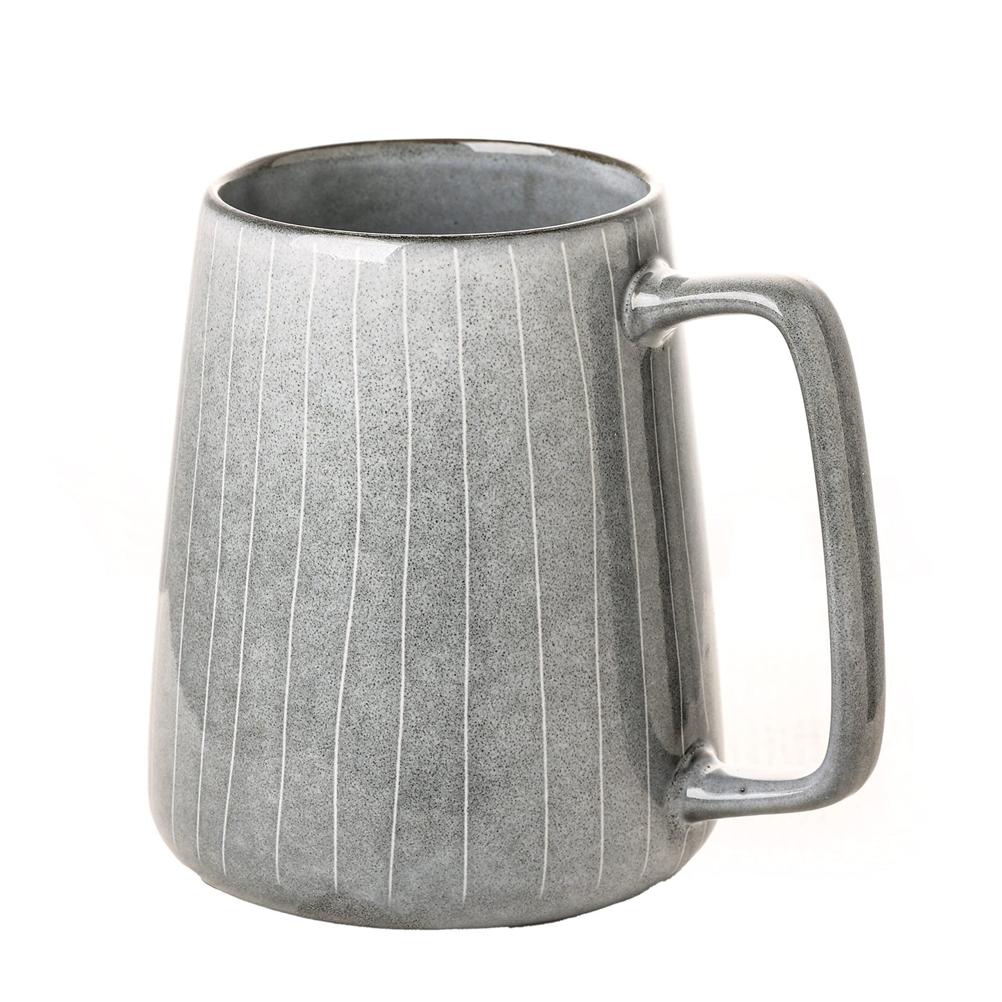 Large Ceramics Coffee Mugs,24 oz,Large Handle Design,Extra Large Tea and Coffee Cup for Office and Home,Microwave and Dishwasher Safe(Color:24 oz green)