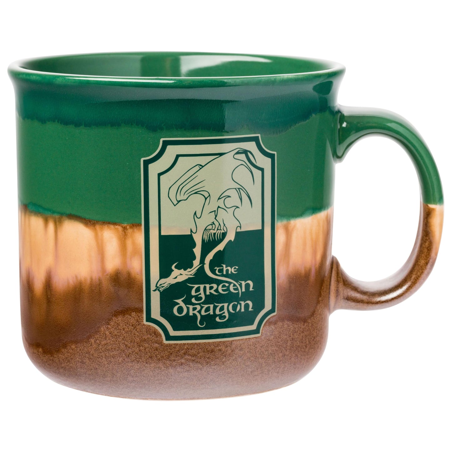 Silver Buffalo Gilmore Girls High Gloss Ceramic Camper Mug Featuring Luke's Diner Logo, 20 Ounces