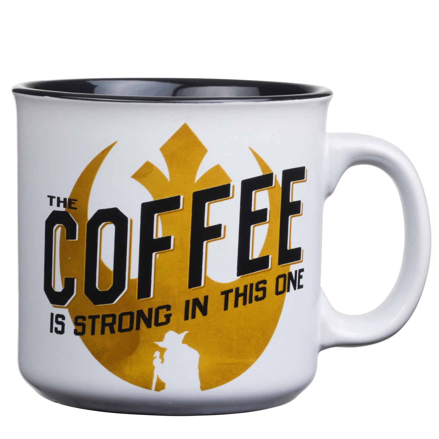 Silver Buffalo Star Wars The Mandalorian The Child Stands Ceramic Coffee Mug, 20-Ounces