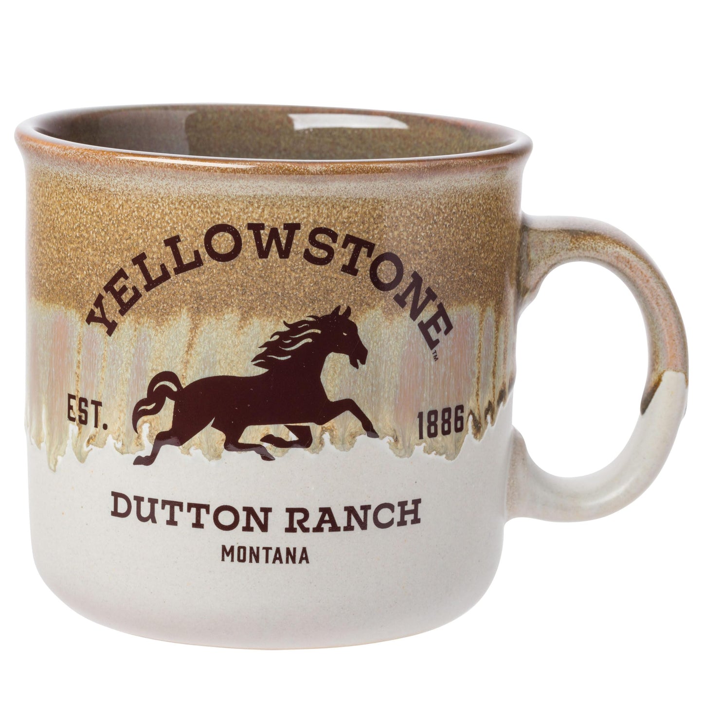 Silver Buffalo Gilmore Girls High Gloss Ceramic Camper Mug Featuring Luke's Diner Logo, 20 Ounces